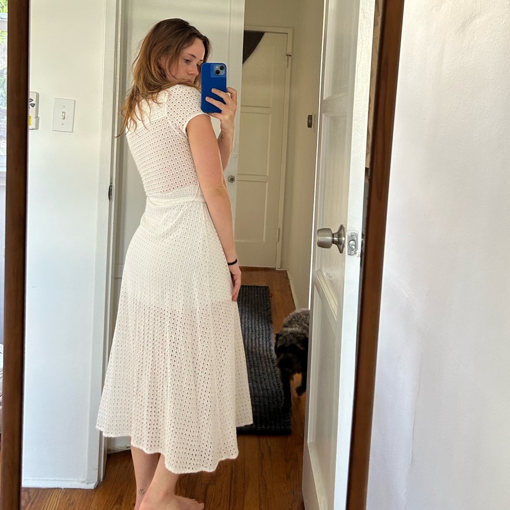 Eyelet Summer Dress